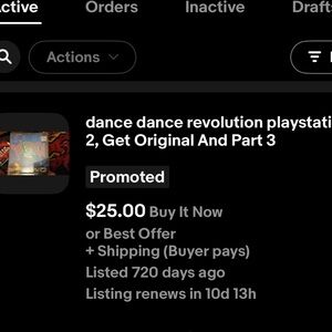 Dance dance revolution PlayStation 2 get original and part 3